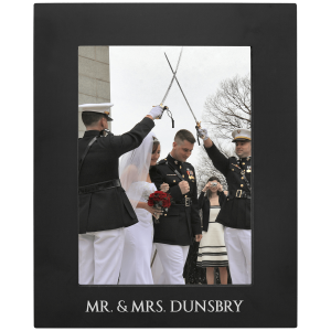 Aluminum Photo Frame 5" x 7" Black