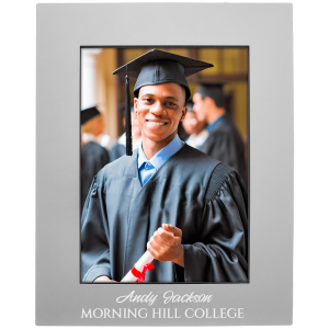 Aluminum Photo Frame 5" x 7" Gray