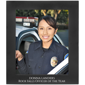 Aluminum Photo Frame 8" x 10" Black