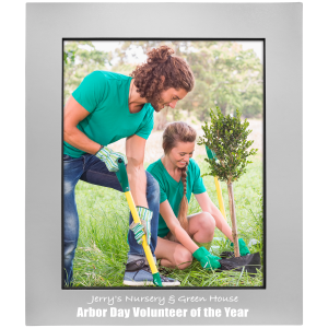 Aluminum Photo Frame 8" x 10" Gray
