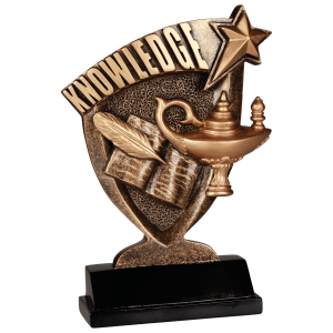 Broadcast Resin 7" Lamp of Knowledge