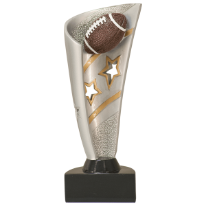 Banner Resin 8 1/2" Football