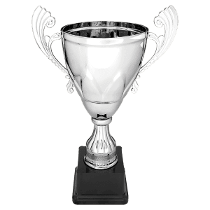 Silver Completed Metal Cup on Plastic Base 11 " CMC711S