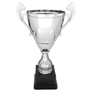 Silver Completed Metal Cup on Plastic Base 13 " CMC712S
