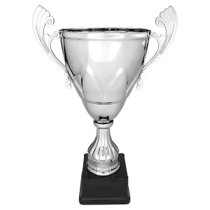Silver Completed Metal Cup on Plastic Base 15 " CMC713S