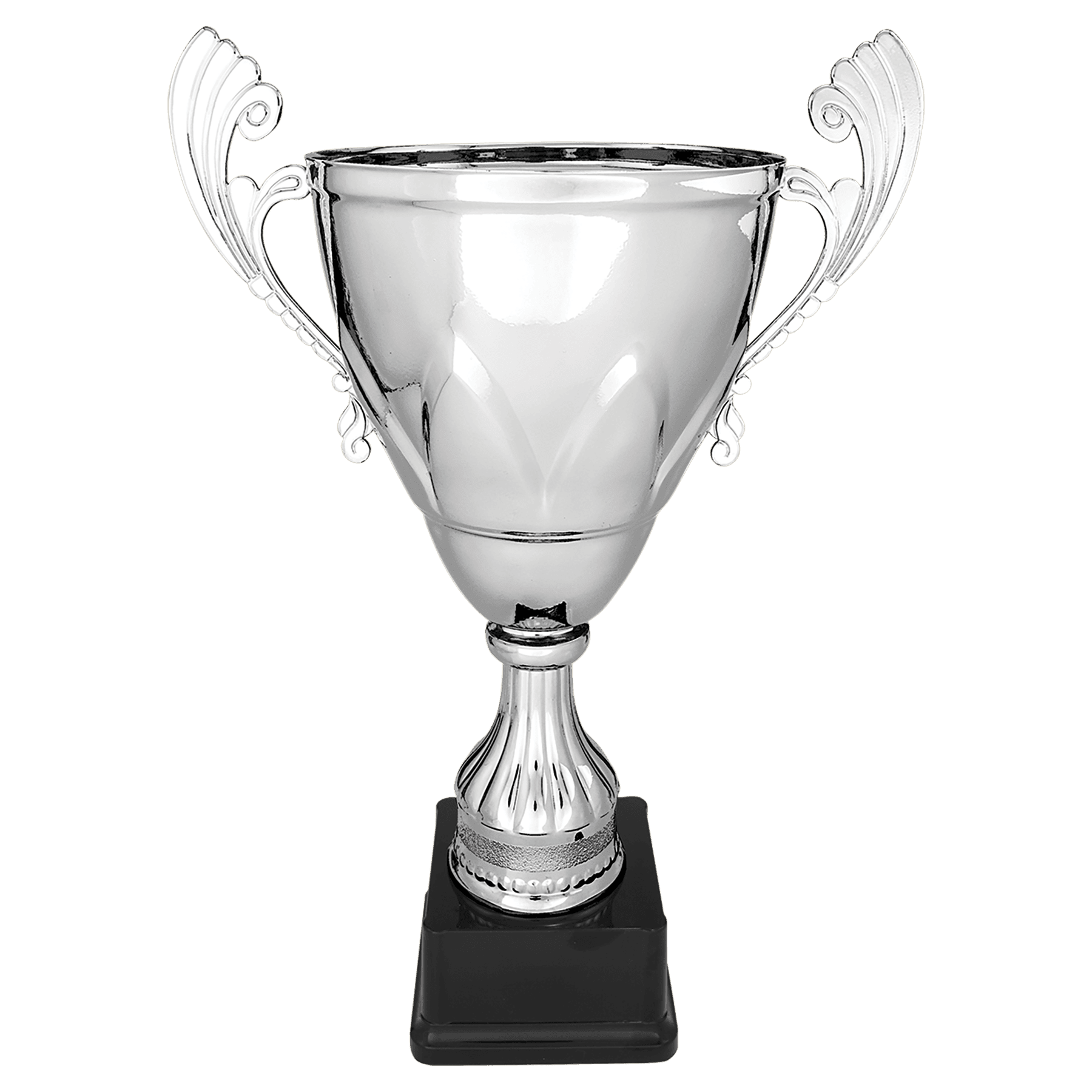 Silver Completed Metal Cup on Plastic Base 16 3/4 " CMC714S