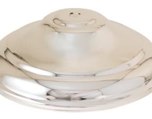 Silver Metal Cup Lid 4 " CML2S