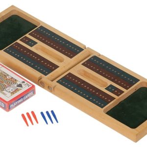 Cribbage Wooden Game Gift Set