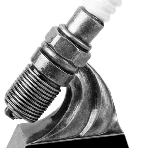 Spark Plug Car Show Resin 6"