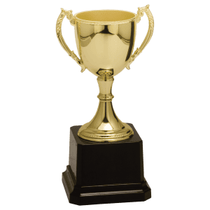 Gold Completed Zinc Cup Trophy 6 3/4 " CZC601G