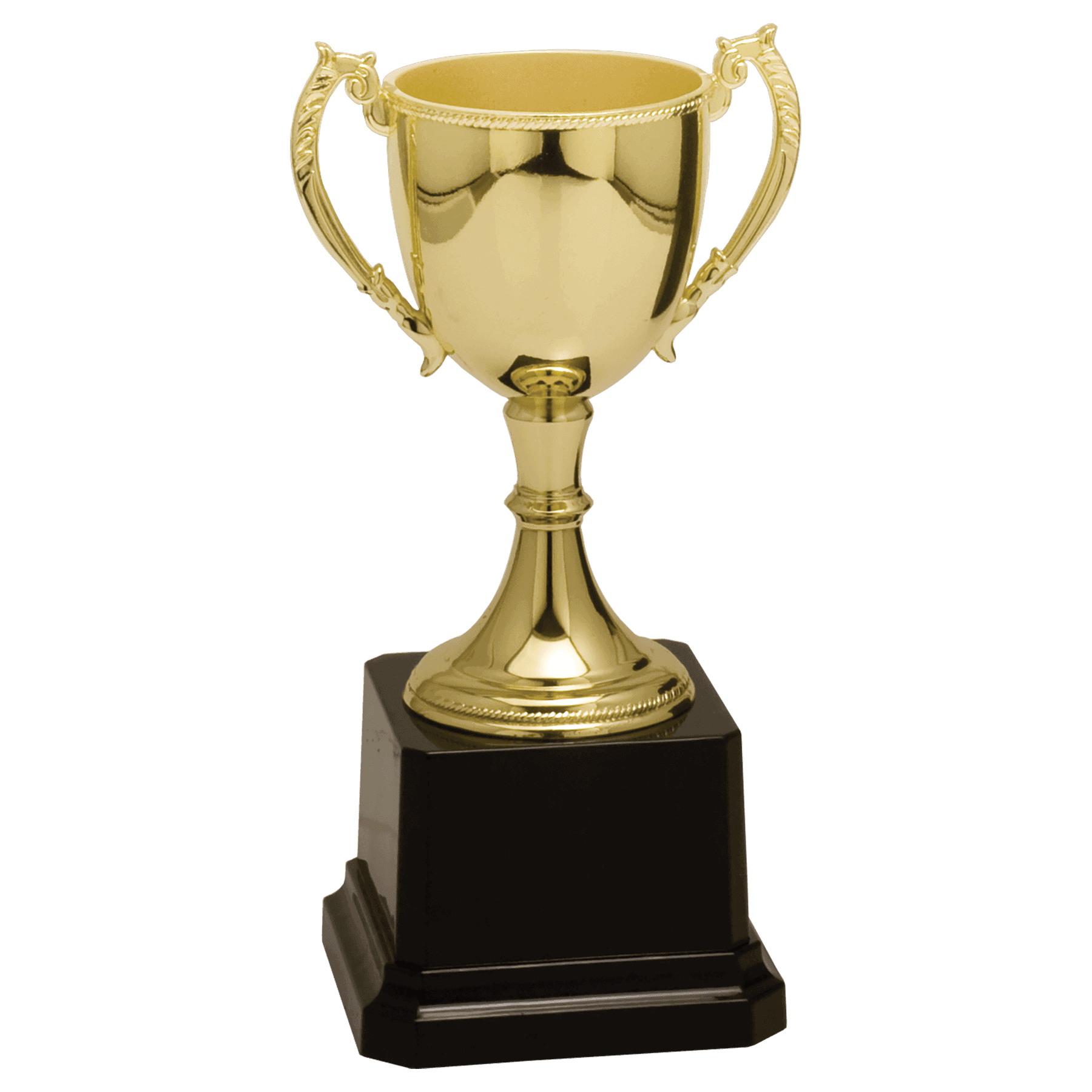 Gold Completed Zinc Cup Trophy 6 3/4 " CZC601G