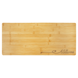 Bamboo Charcuterie Board/Cutting Board 23 3/4" x 10"