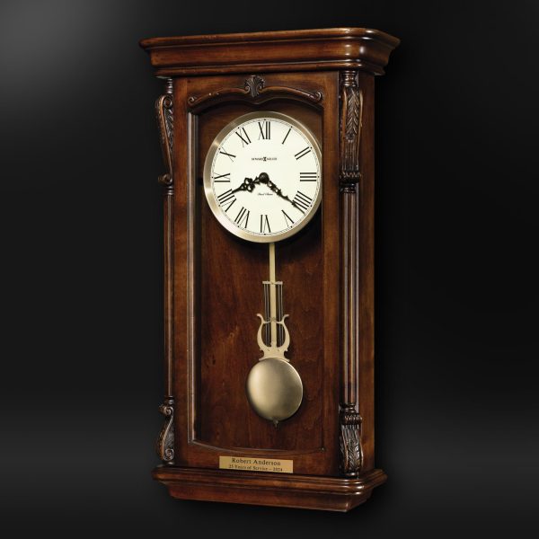 Personalized Henderson Wall Clock by Howard Miller