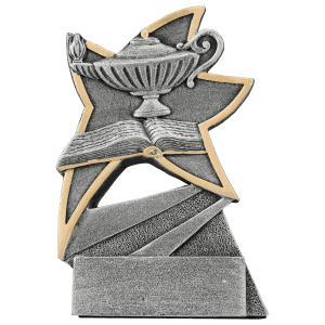 Jazz Star Resin 5 1/2" Lamp of Knowledge