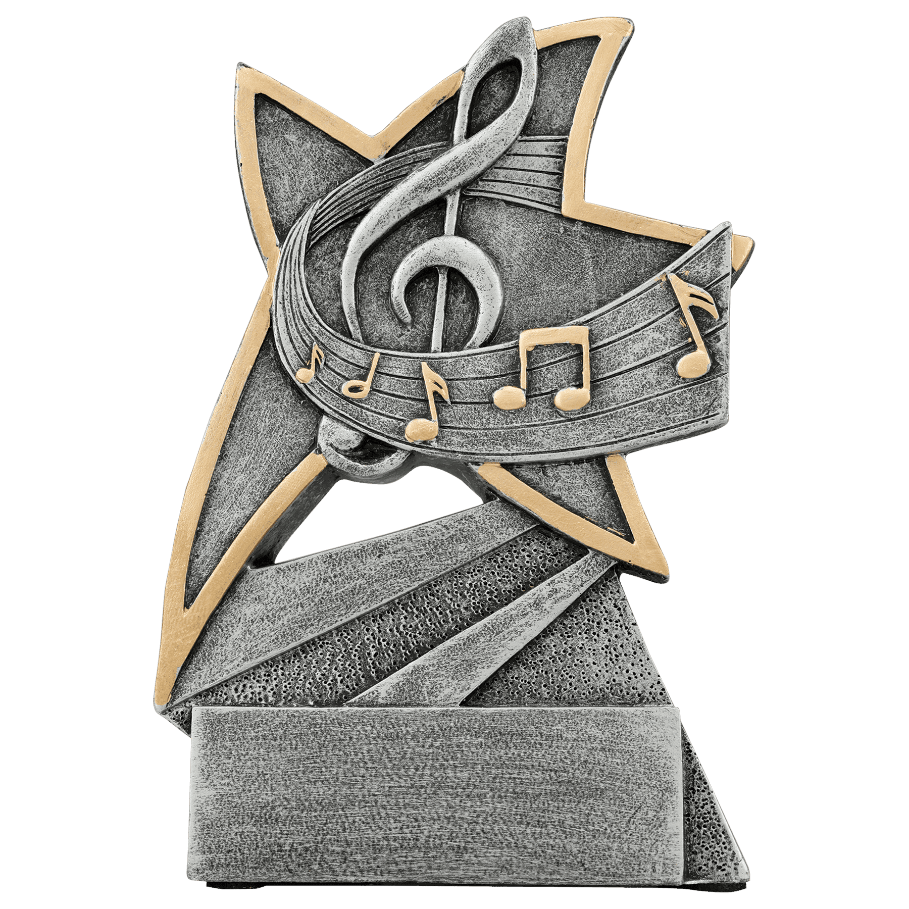 Jazz Star Resin 5 1/2" Music