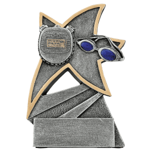 Jazz Star Resin 5 1/2" Swimming