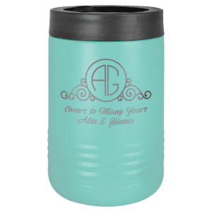 Insulated Beverage Holder - Teal