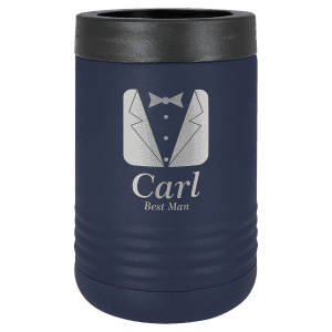 Insulated Beverage Holder - Navy Blue