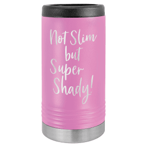 Slim Insulated Beverage Holder - Light Purple