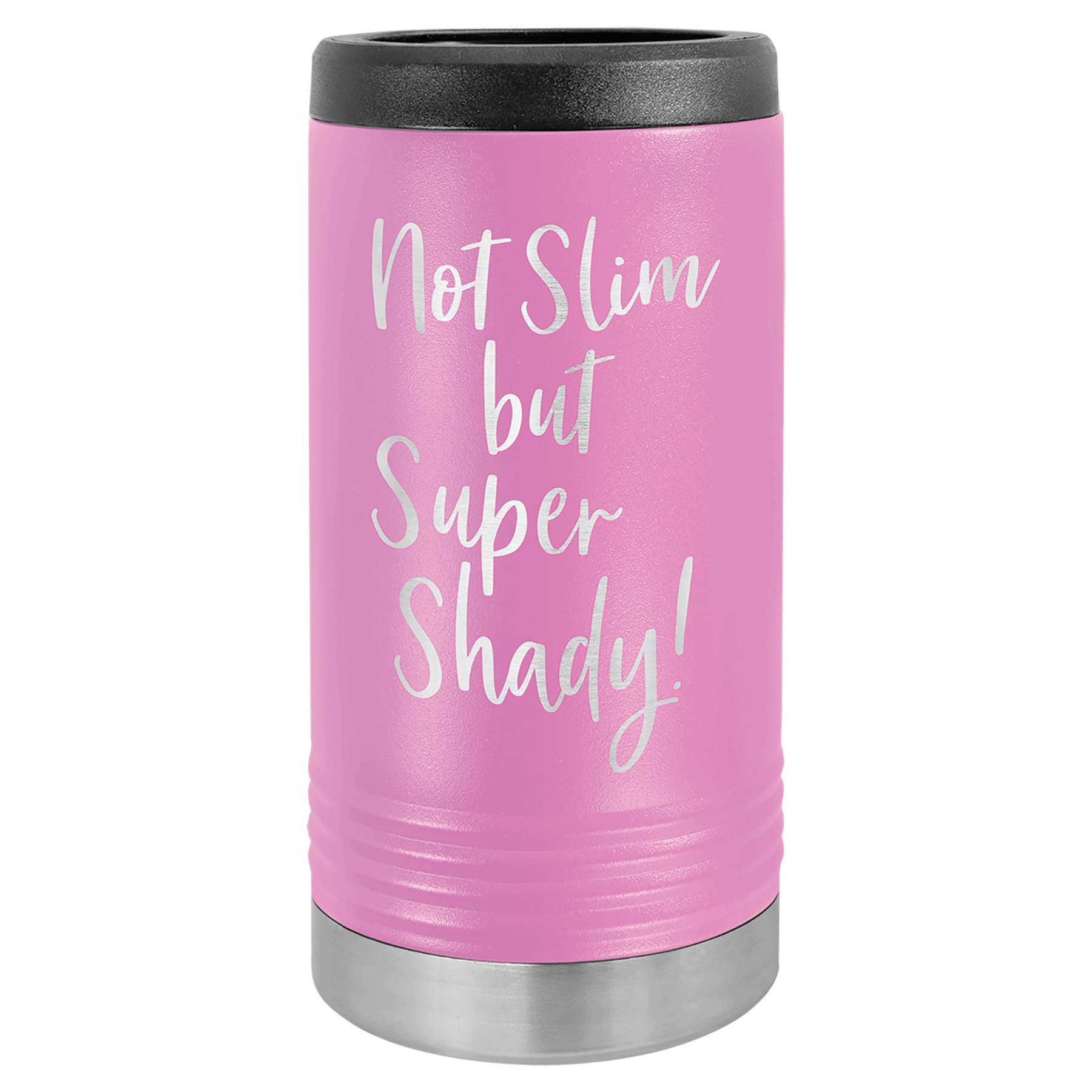Slim Insulated Beverage Holder - Light Purple