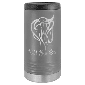 Slim Insulated Beverage Holder - Dark Gray