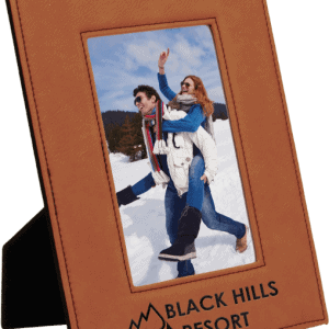 Laserable Leatherette Photo Frame 4" x 6" Rawhide