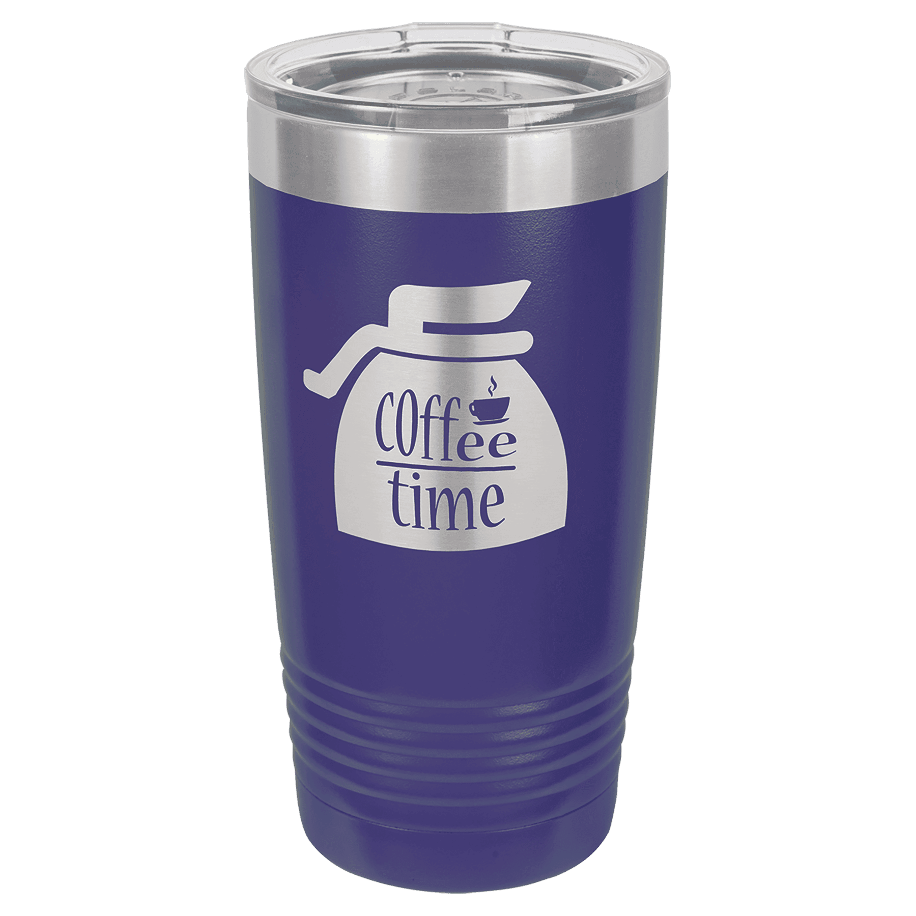 20 oz. Stainless Steel Ringneck Tumbler - Purple