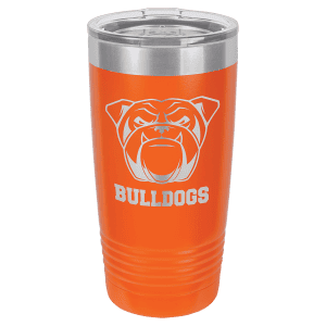 20 oz. Stainless Steel Ringneck Tumbler - Orange