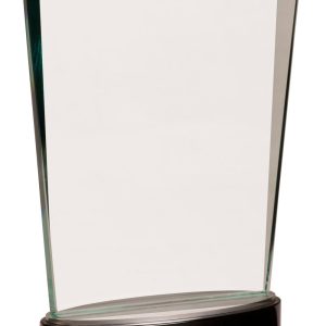 Metro Fan Personalized Jade Glass Award