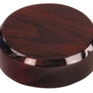 Rosewood Piano Finish Gavel Sounding Block 4"