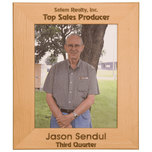 Genuine Red Alder Picture Frame 8 1/2" x 11"