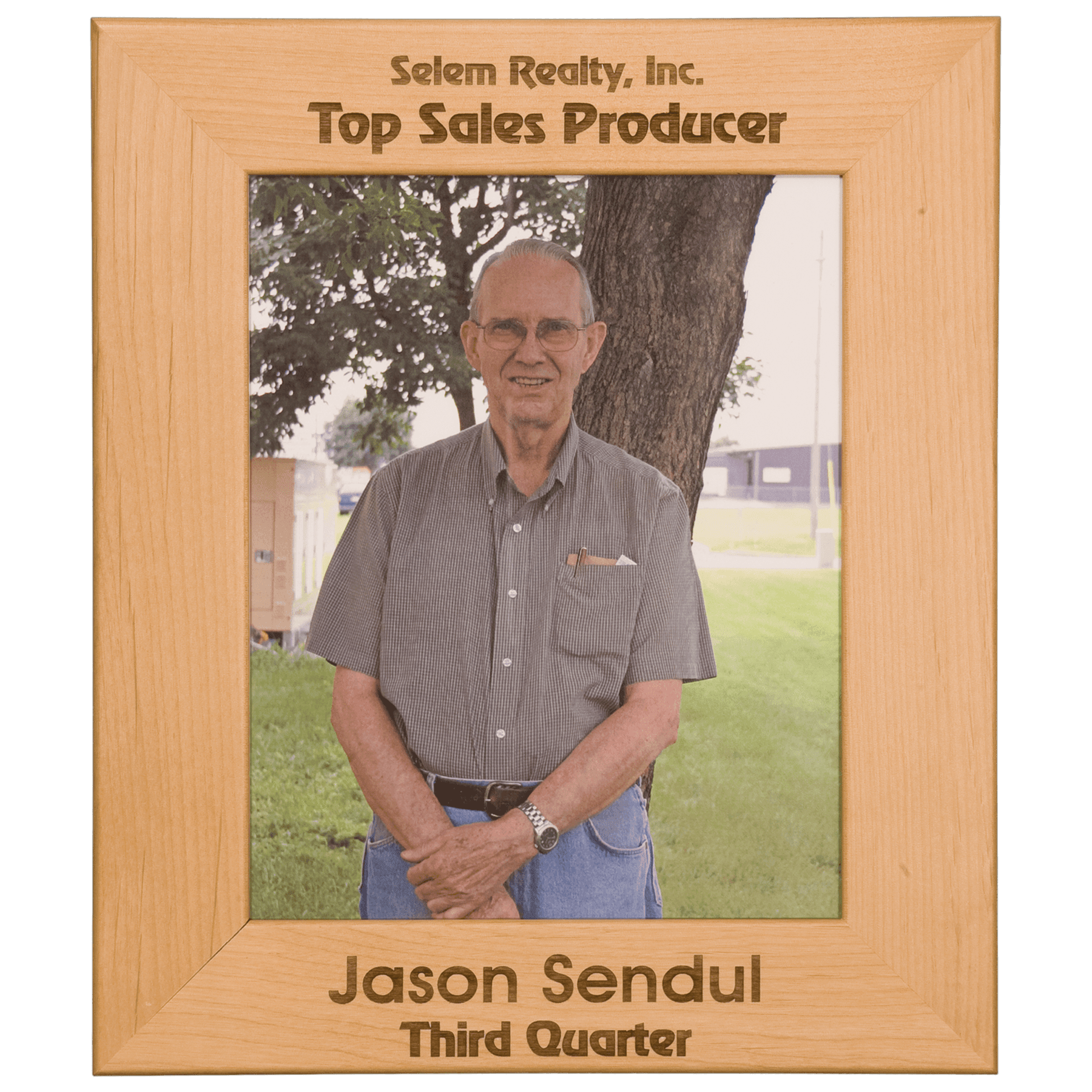 Genuine Red Alder Picture Frame 8 1/2" x 11"