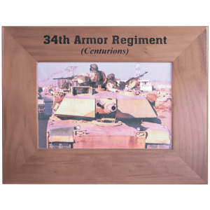 Genuine Walnut Picture Frame 4" x 6"