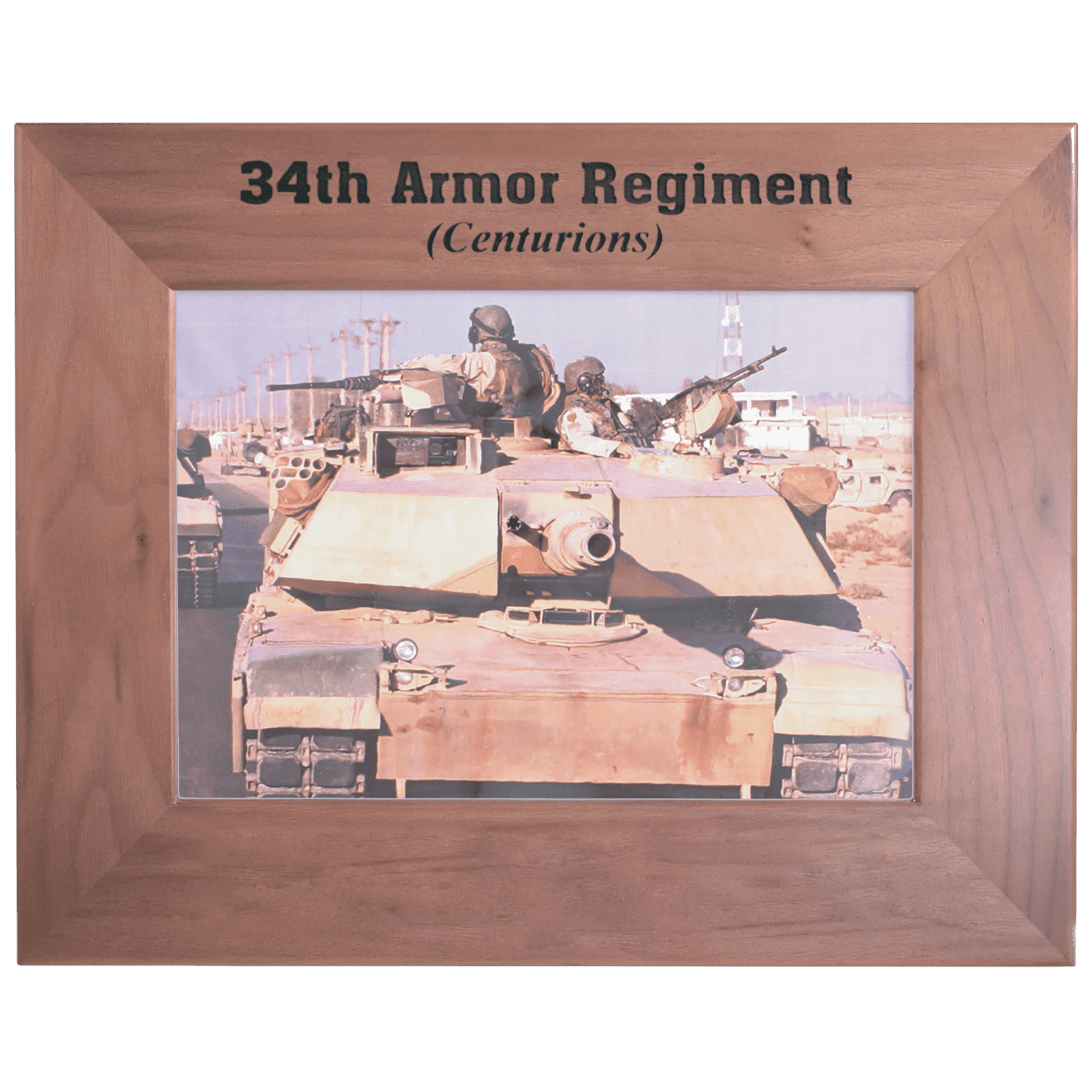 Genuine Walnut Picture Frame 5" x 7"