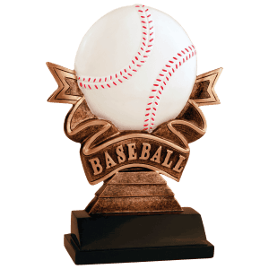 Ribbon Resin 7" Baseball