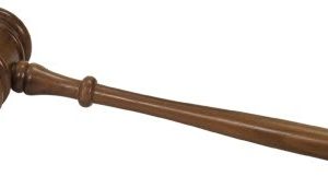 Genuine Walnut Gavel 10"